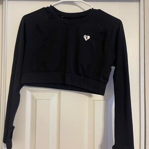 Women's Best Long Sleeve Crop Top